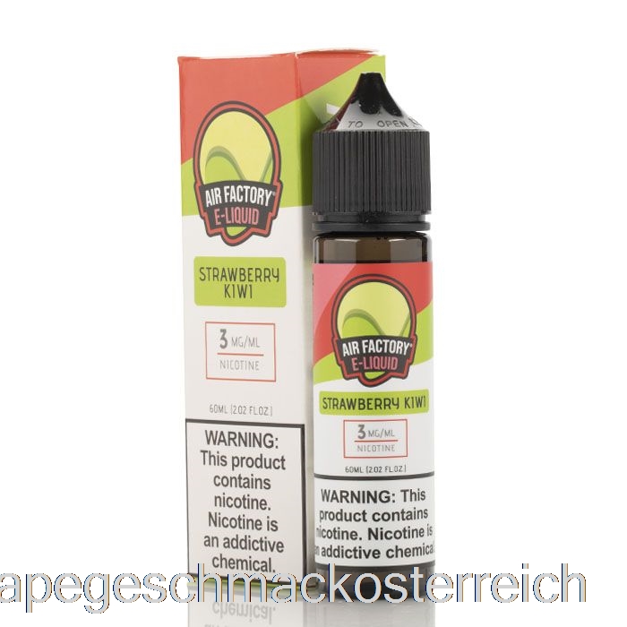 Erdbeer-Kiwi – Air Factory – 60 Ml, 6 Mg Vape-Geschmack